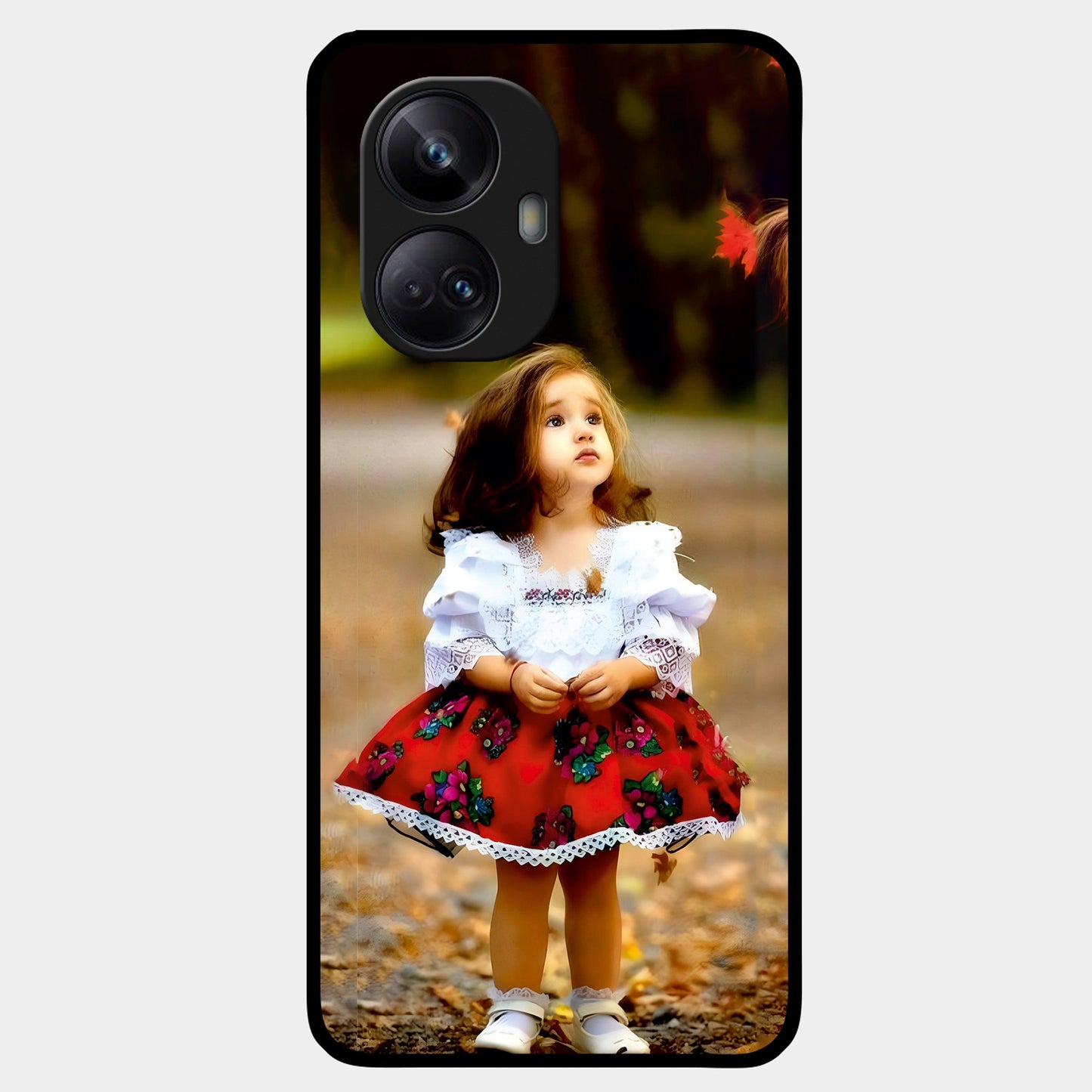 Doll Design Glossy Metal Case Cover For Realme - ShopOnCliQ