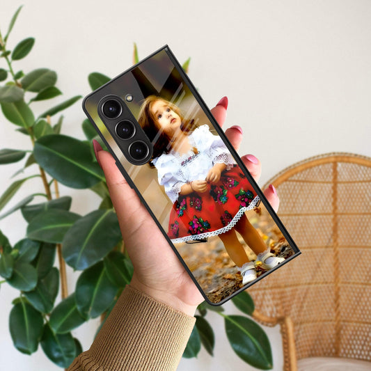 Doll Design Glossy Metal Case Cover For Samsung