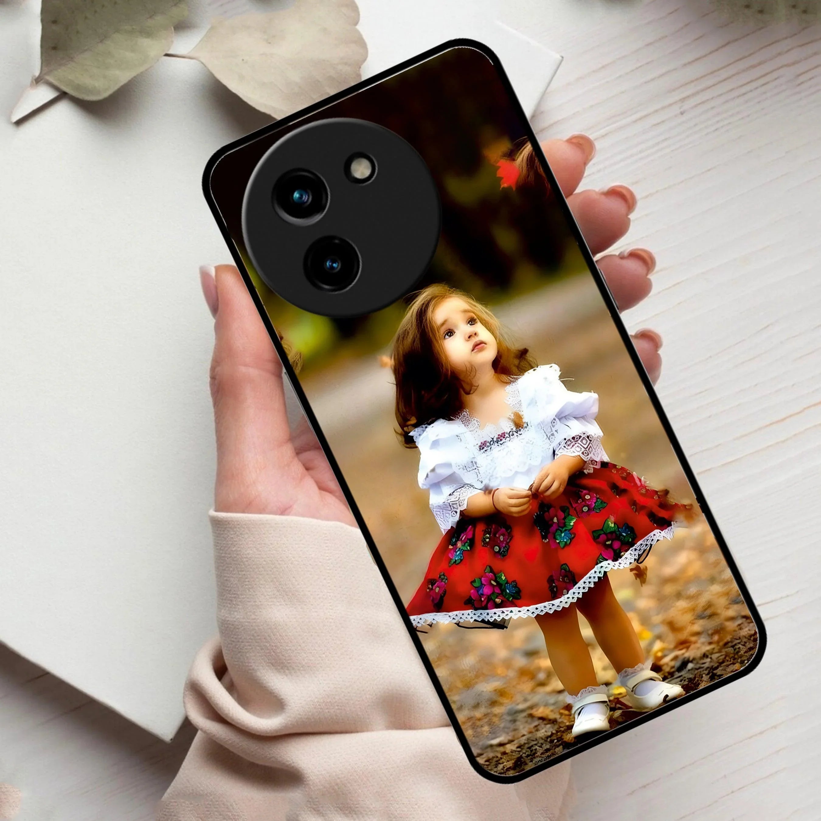 Doll Design Glossy Metal Case Cover For Vivo - ShopOnCliQ