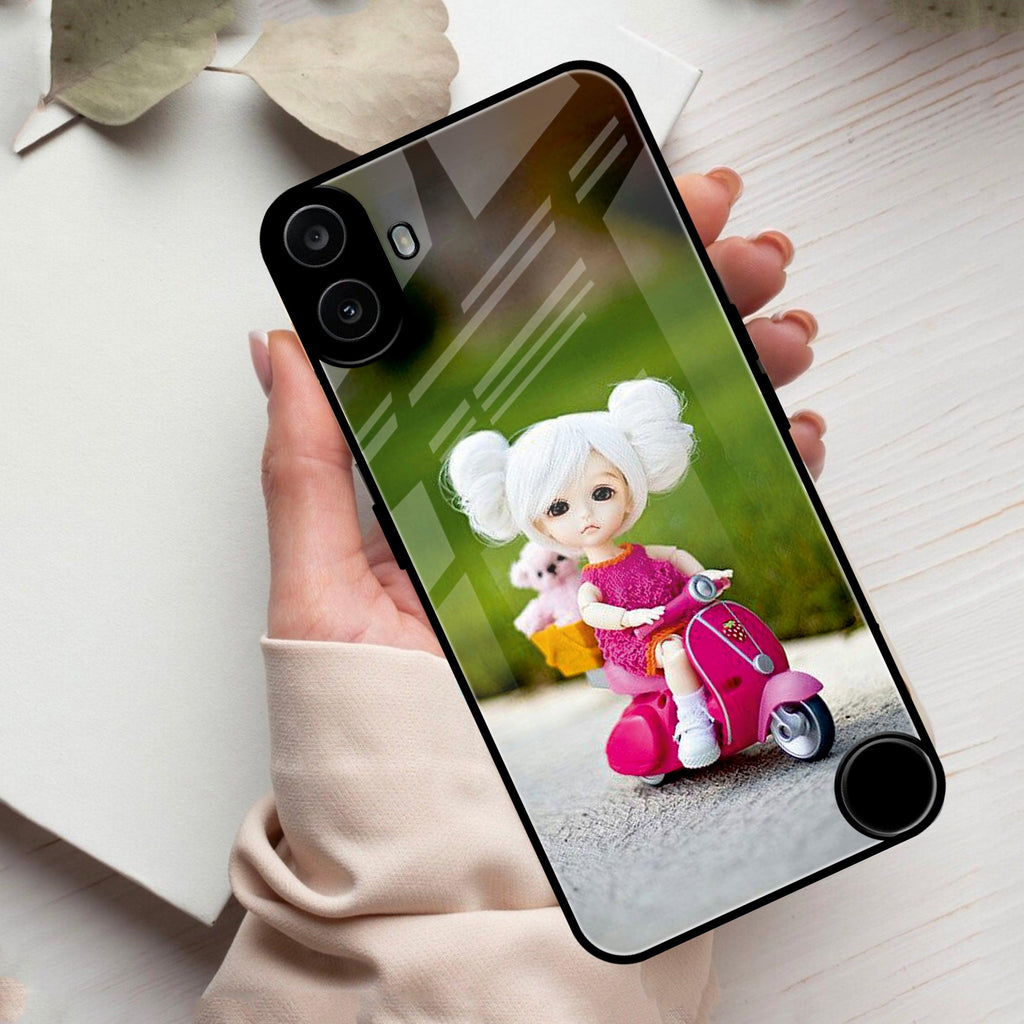 Doll Ridings Glossy Metal Case Cover For Nothing - ShopOnCliQ