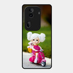 Doll Ridings Glossy Metal Case Cover For Oppo - ShopOnCliQ