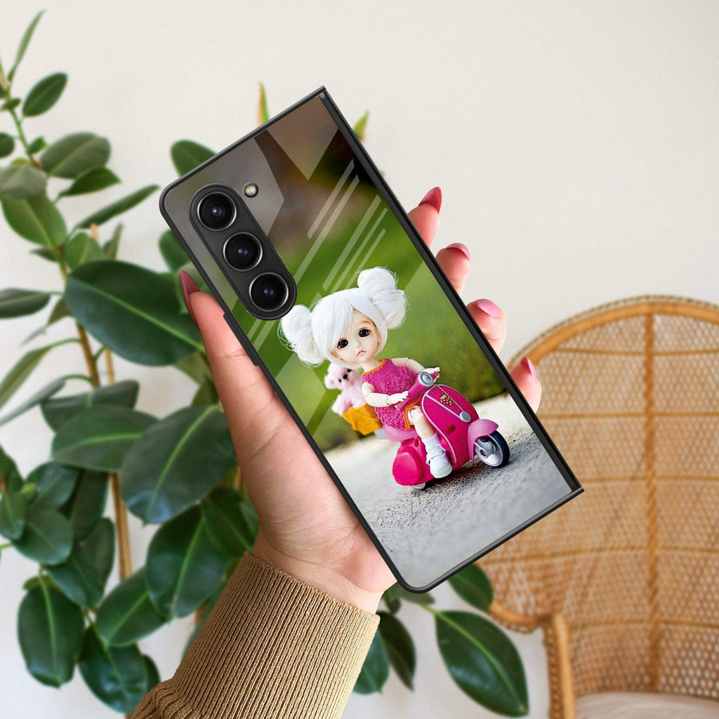 Doll Ridings Glossy Metal Case Cover For Samsung - ShopOnCliQ