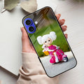Doll Ridings Glossy Metal Case Cover For iPhone - ShopOnCliQ