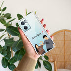 Dreamy Duo Customize Transparent Silicon Case For OnePlus Nord 3 5G