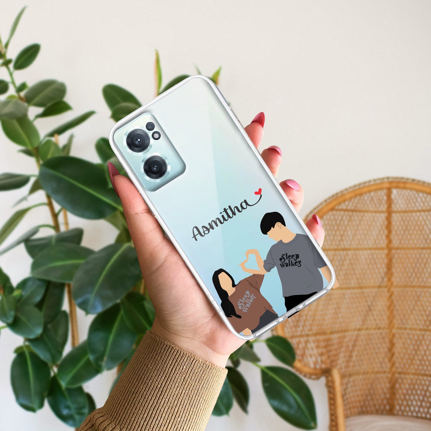 Dreamy Duo Customize Transparent Silicon Case For OnePlus ShopOnCliQ