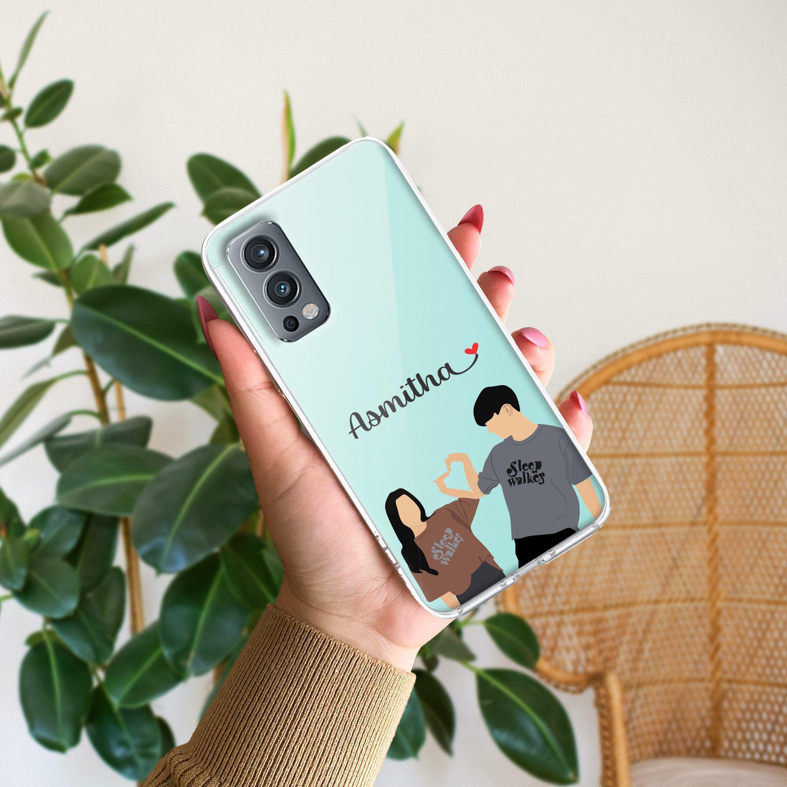 Dreamy Duo Customize Transparent Silicon Case For OnePlus