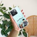 Dreamy Duo Customize Transparent Silicon Case For OnePlus 10T 5G