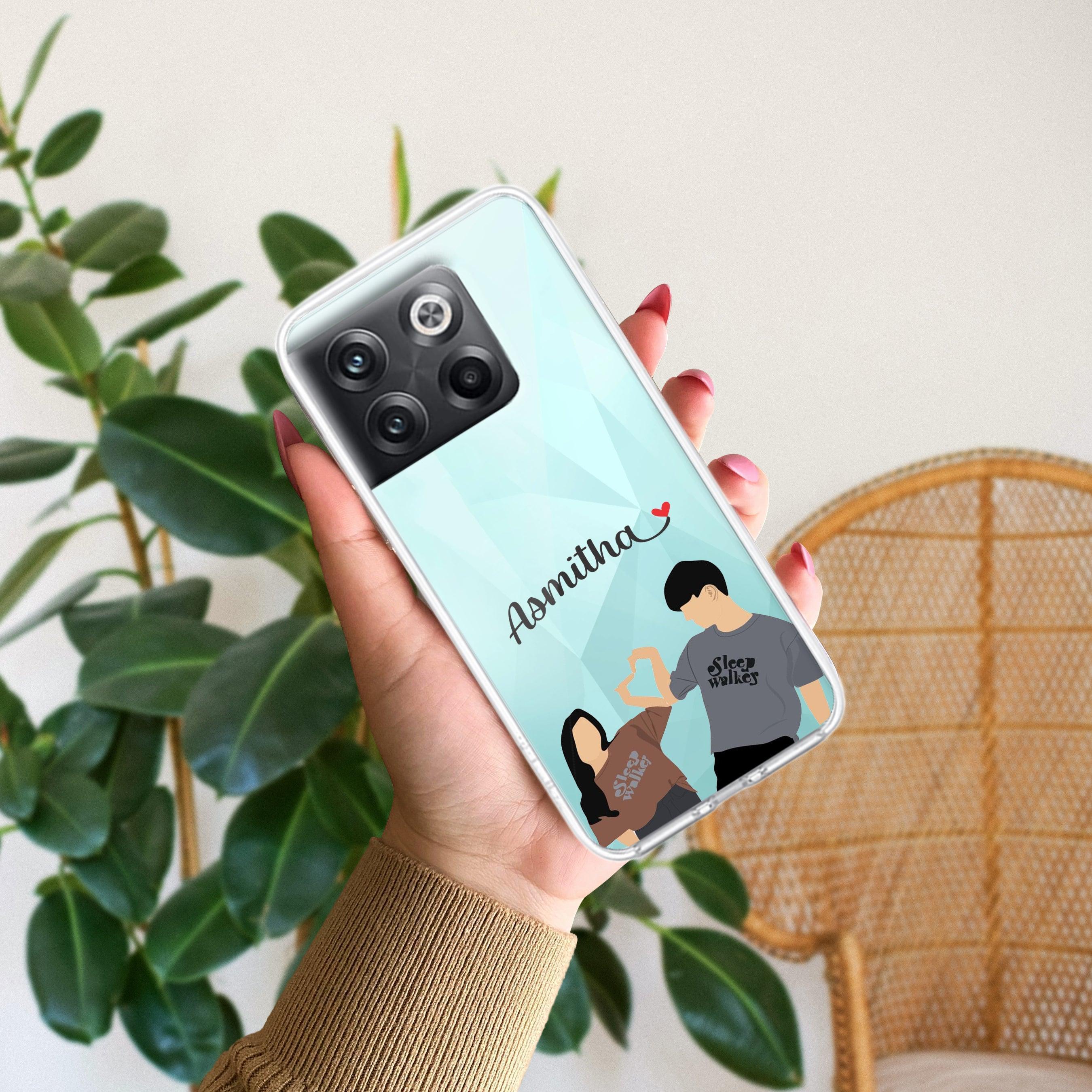 Dreamy Duo Customize Transparent Silicon Case For OnePlus