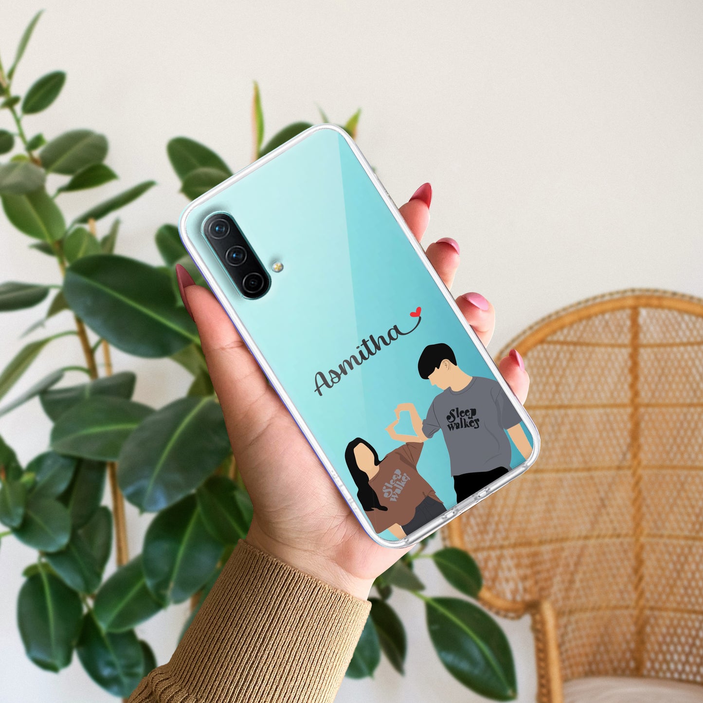 Dreamy Duo Customize Transparent Silicon Case For OnePlus ShopOnCliQ