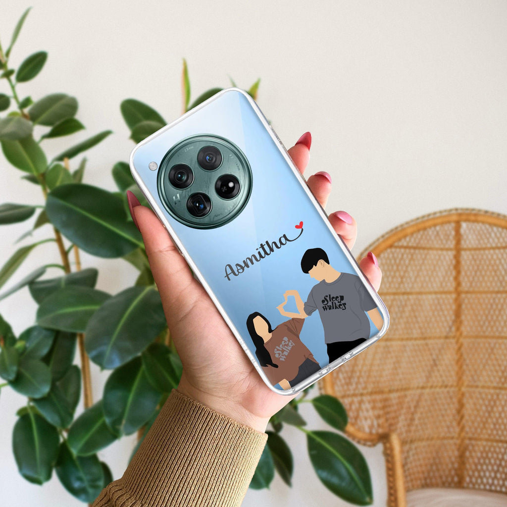 Dreamy Duo Customize Transparent Silicon Case For OnePlus - ShopOnCliQ