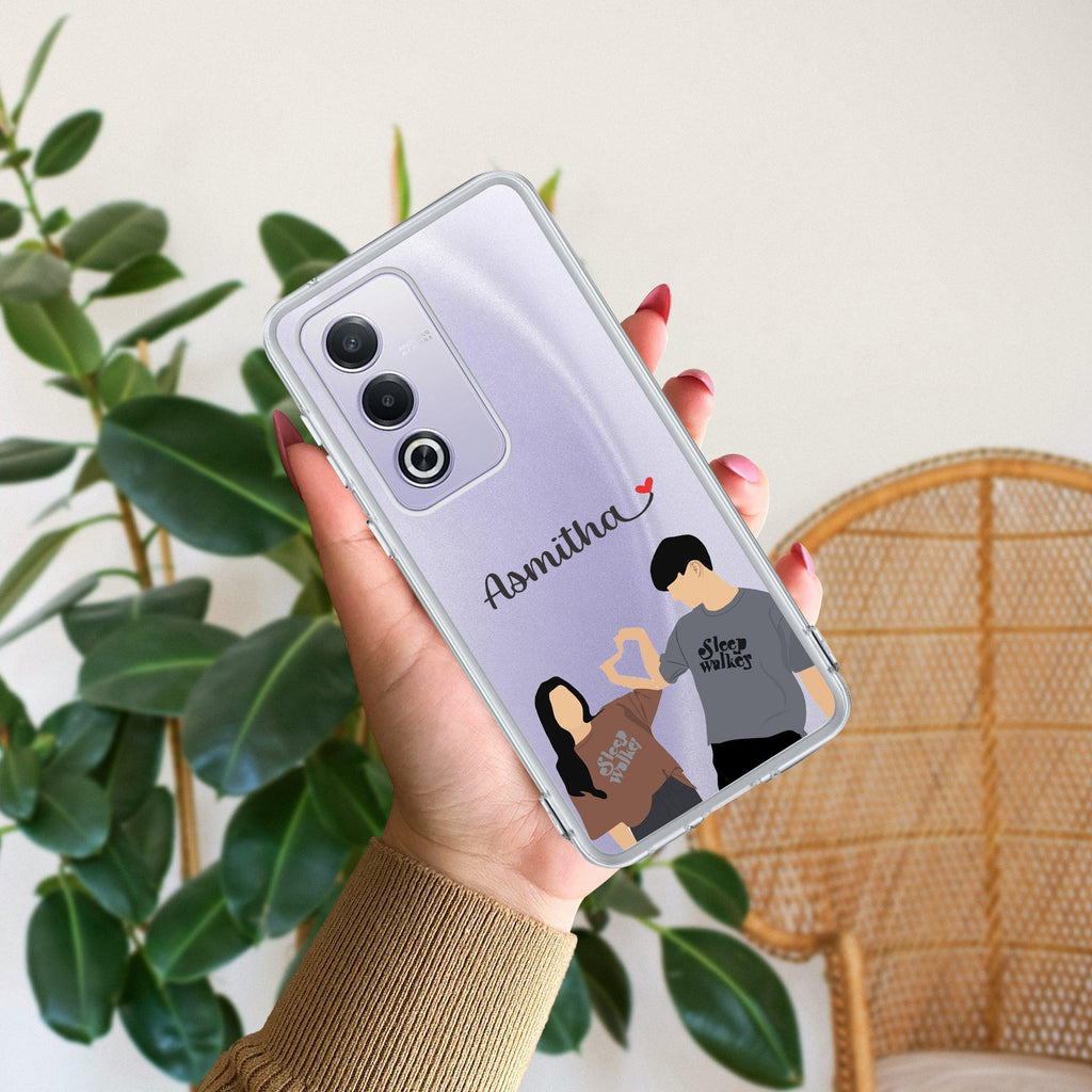 Dreamy Duo Customize Anti Yellow Case For Oppo A3 Pro 5G