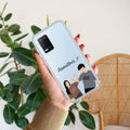 Dreamy Duo Customize Transparent Silicon Case For Realme GT 6T 5G