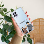 Dreamy Duo Customize Transparent Silicon Case For Realme/Narzo - ShopOnCliQ