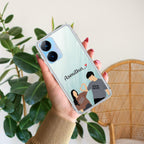 Dreamy Duo Customize Transparent Silicon Case For Realme/Narzo - ShopOnCliQ