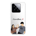 Dreamy Duo Customize Transparent Silicon Case For Xiaomi 14 5G