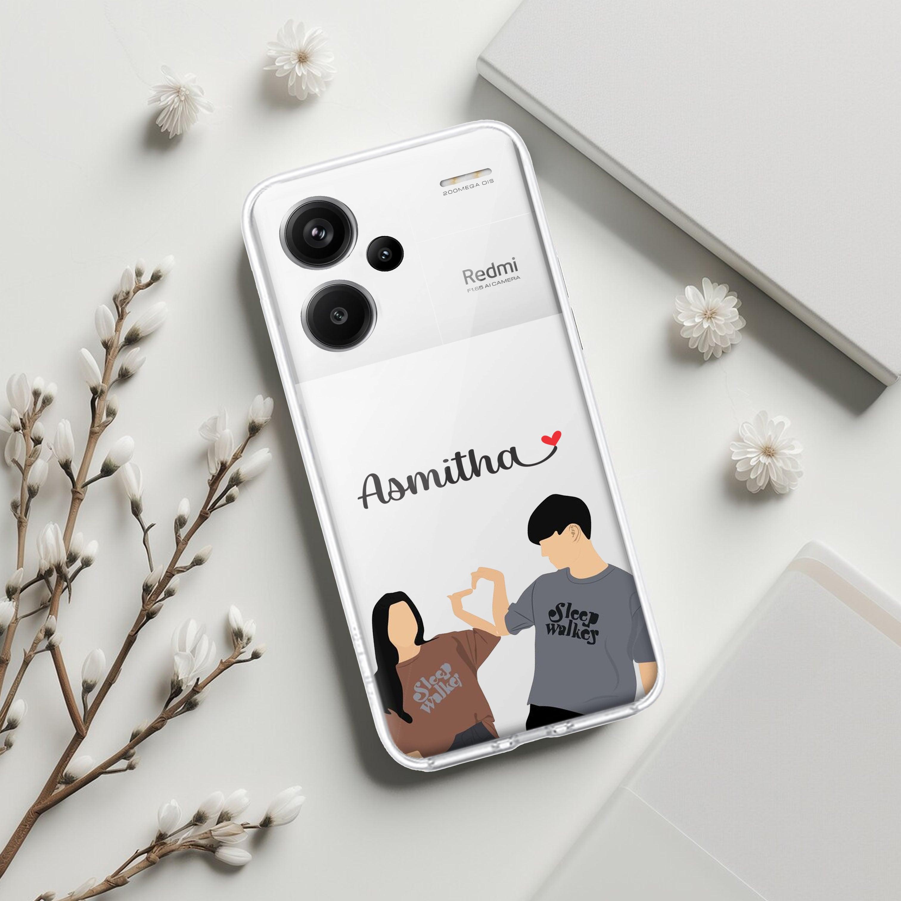 Dreamy Duo Customize Transparent Silicon Case For Redmi/Xiaomi - ShopOnCliQ