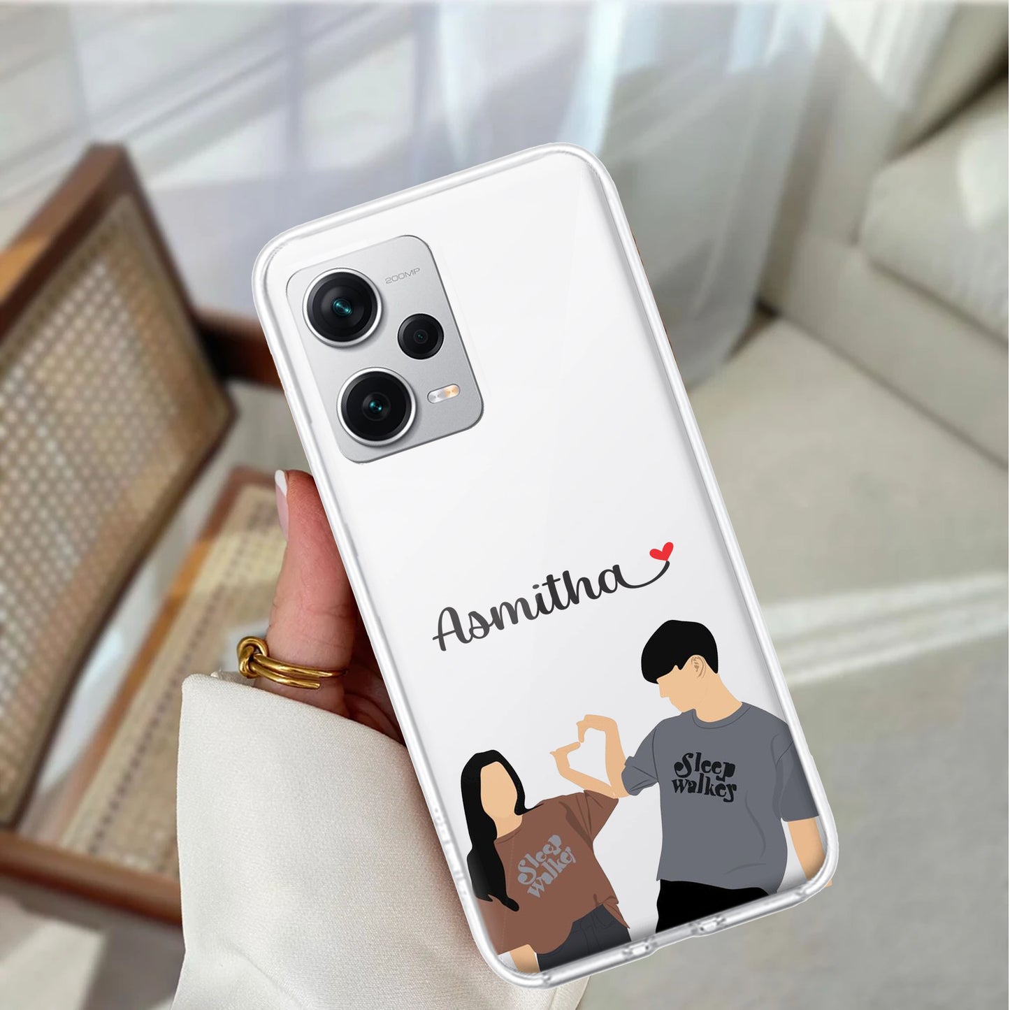 Dreamy Duo Customize Transparent Silicon Case For Redmi/Xiaomi ShopOnCliQ