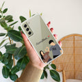 Dreamy Duo Customize Anti Yellow Case For Samsung Galaxy S21 Plus