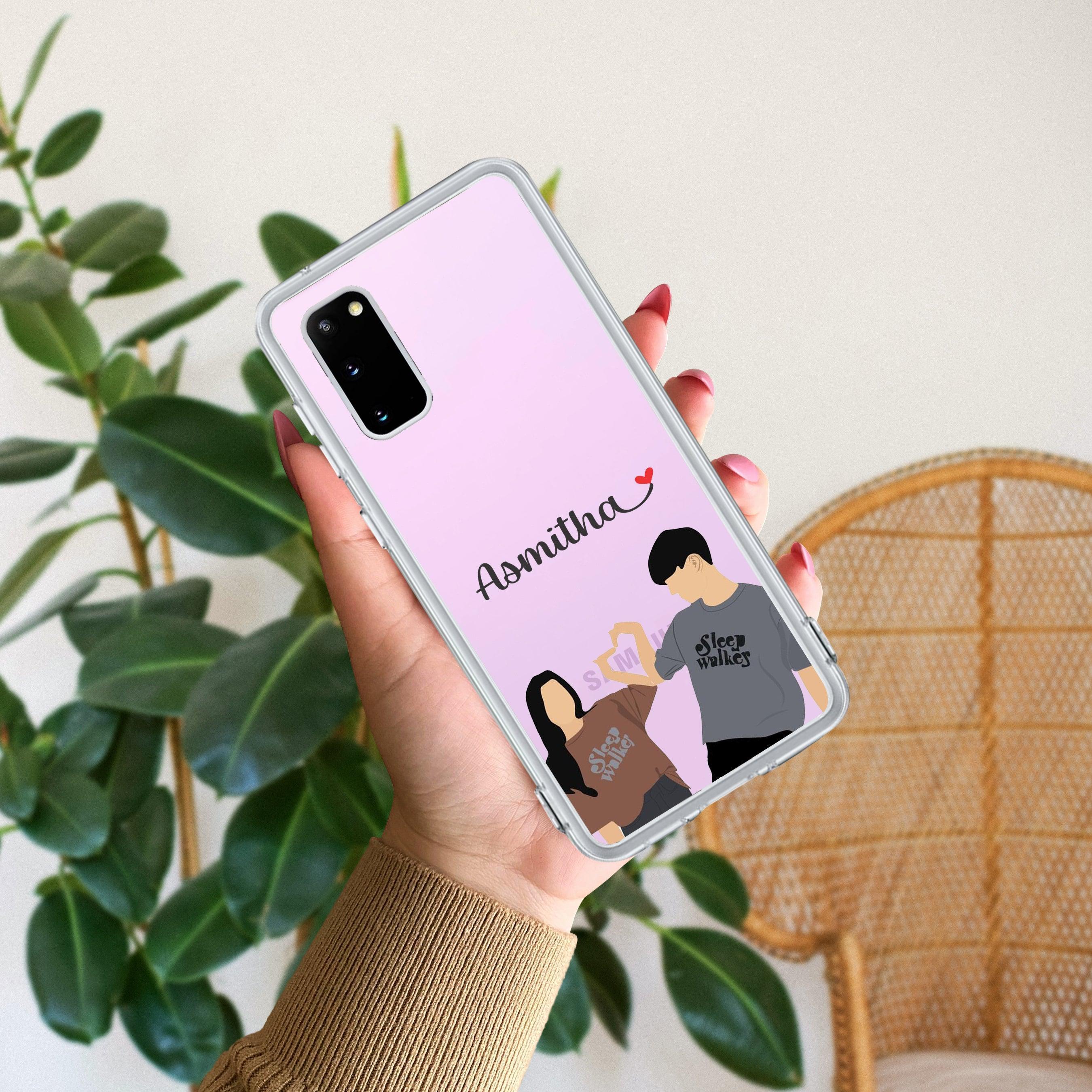 Dreamy Duo Customize Transparent Silicon Case For Samsung - ShopOnCliQ