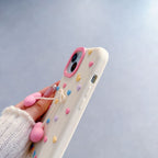 Dreamy Hearts Charm Phone Case