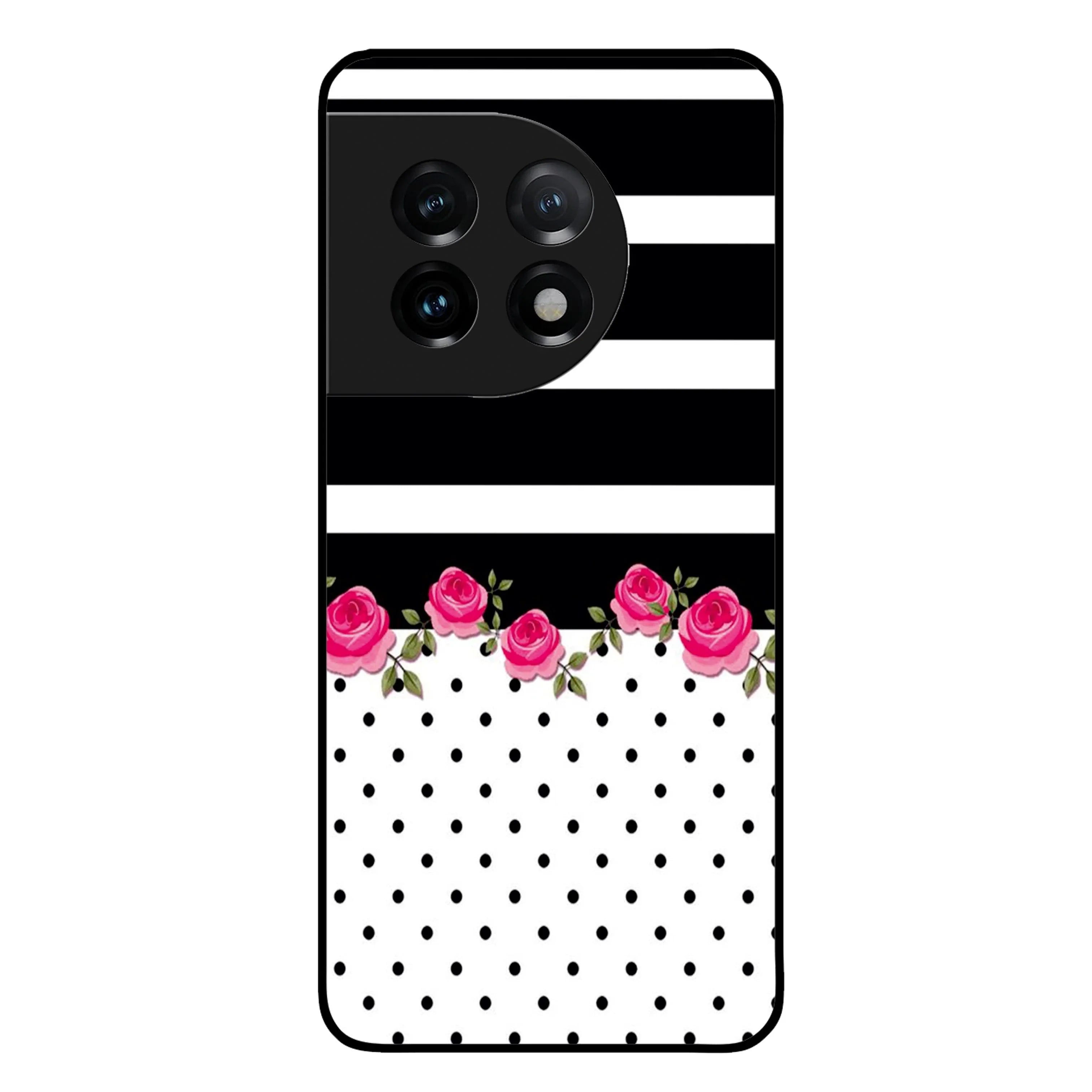 Elegant Rose Parad Glossy Metal Case Cover For OnePlus - ShopOnCliQ
