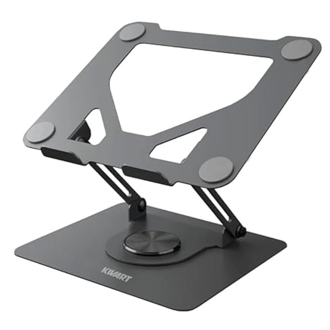 Elevate PRO Metal Laptop Stand with 360° Rotating Base | Adjustable - ShopOnCliQ