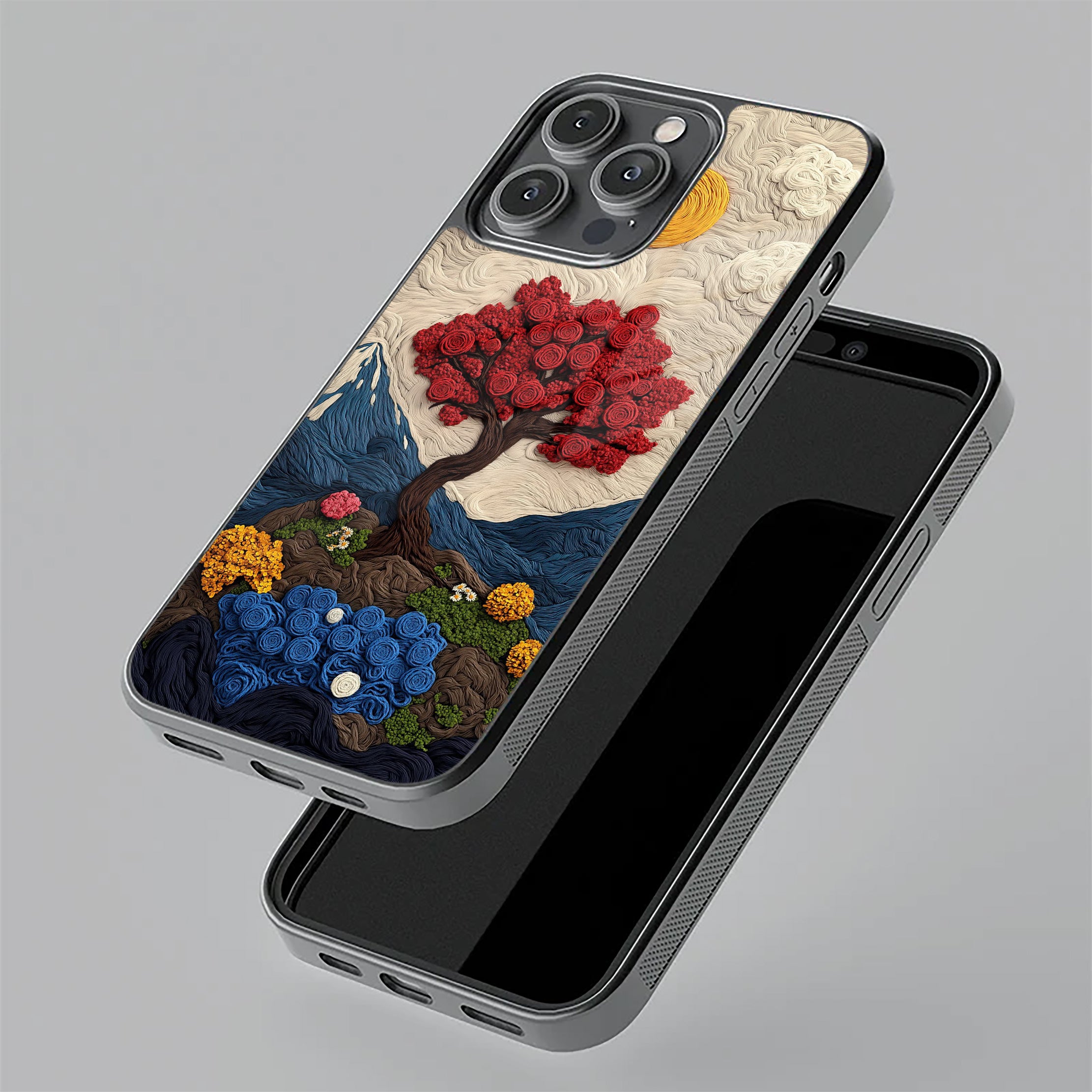 Eternal Nature Tapestry Glass Case For Samsung Galaxy S26 5G