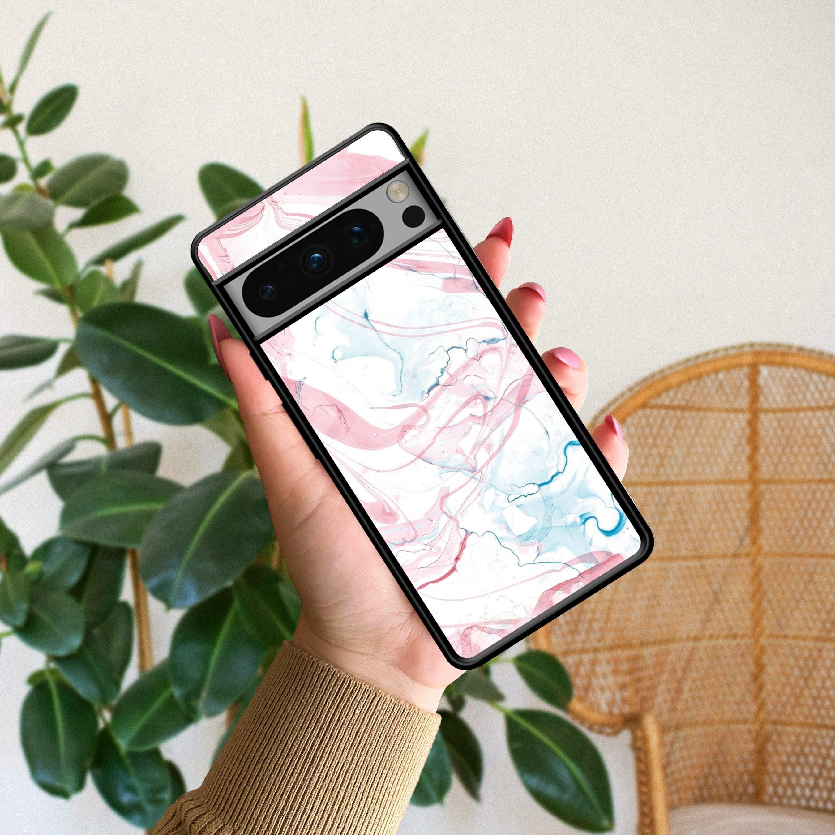 Fashion Marble Texture Glossy Metal Case Cover For Google - ShopOnCliQ