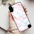 Fashion Marble Texture Glossy Metal Case Cover For Nothing - ShopOnCliQ