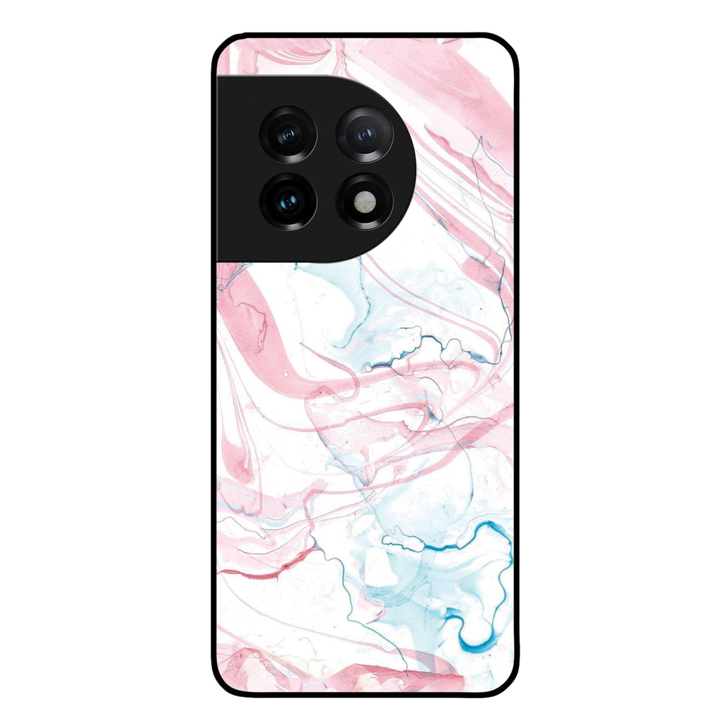 Fashion Marble Texture Glossy Metal Case Cover For OnePlus - ShopOnCliQ
