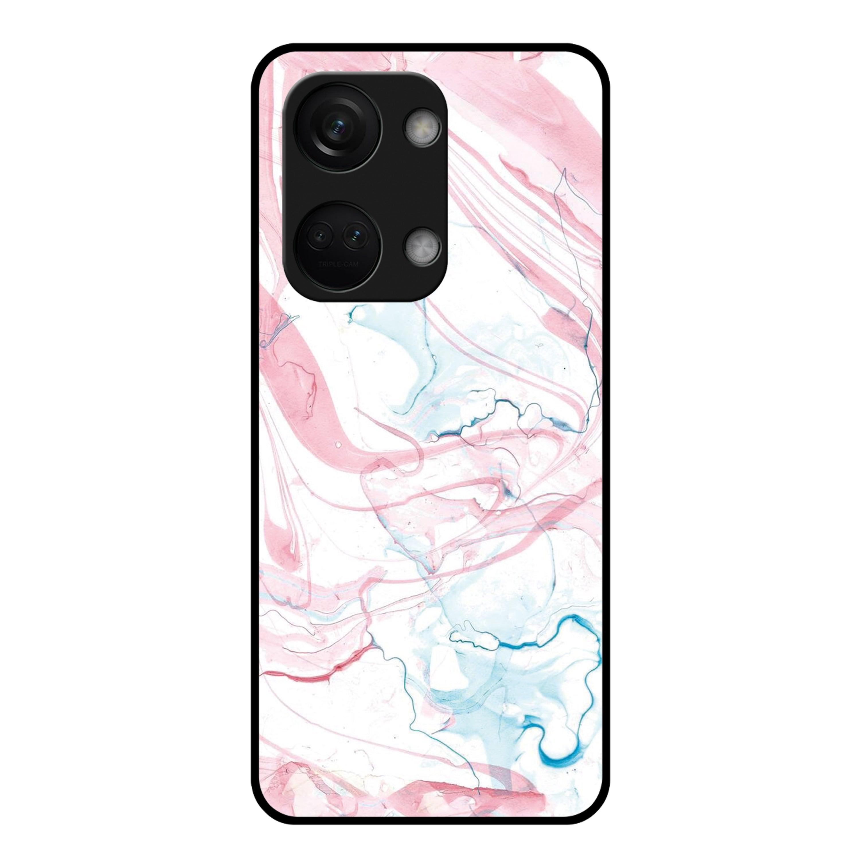 Fashion Marble Texture Glossy Metal Case Cover For OnePlus - ShopOnCliQ