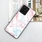 Fashion Marble Texture Glossy Metal Case Cover For Vivo - ShopOnCliQ