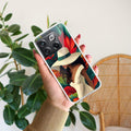 Fashionable Girl Hat Style Tropical Elegance Transparent Silicone Case For OnePlus 10T 5G