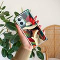Fashionable Girl Hat Style Tropical Elegance Transparent Silicone Case For OnePlus Nord CE 2 5G
