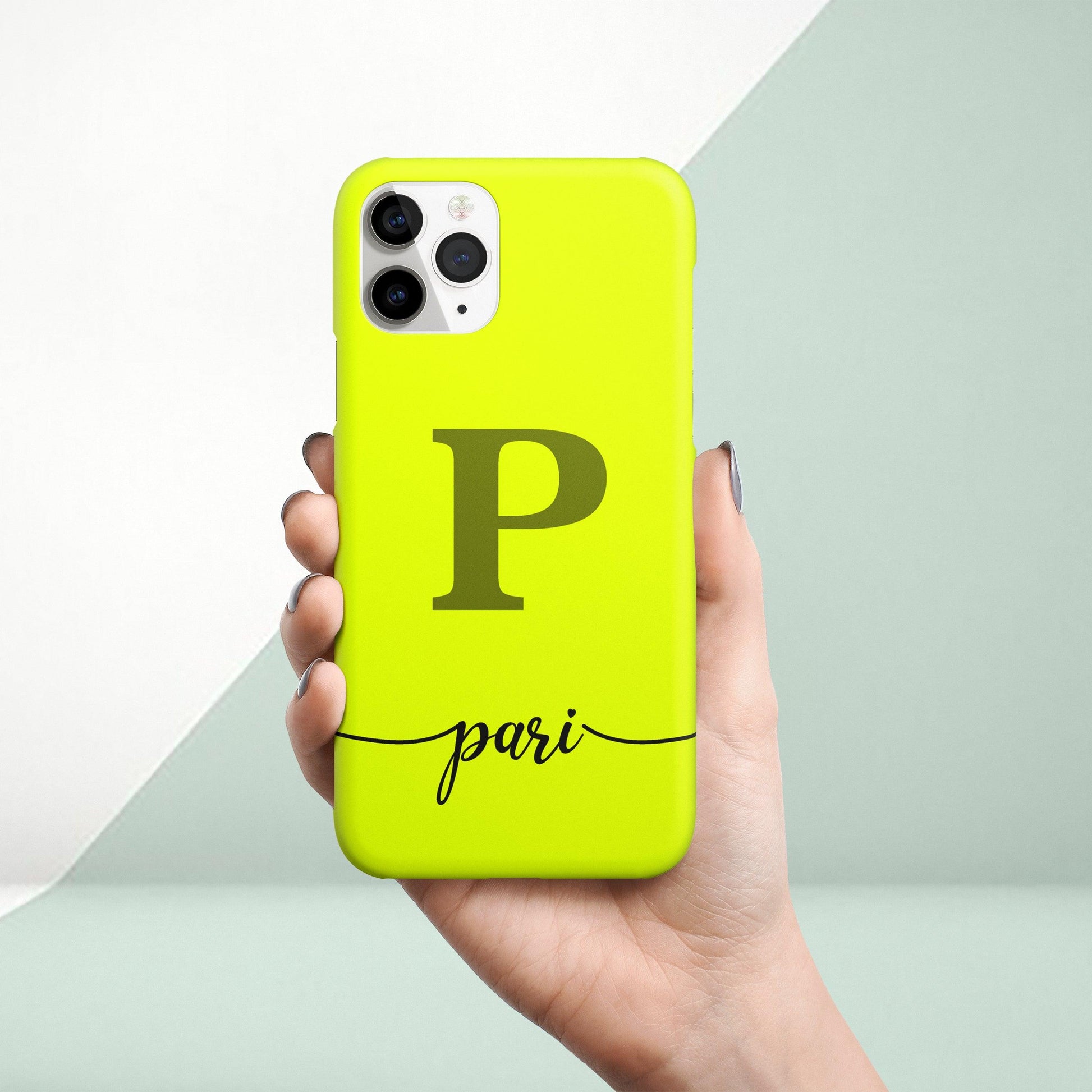 First Letter Initial of the Name Printed Slim Mobile Case Cover ShopOnCliQ