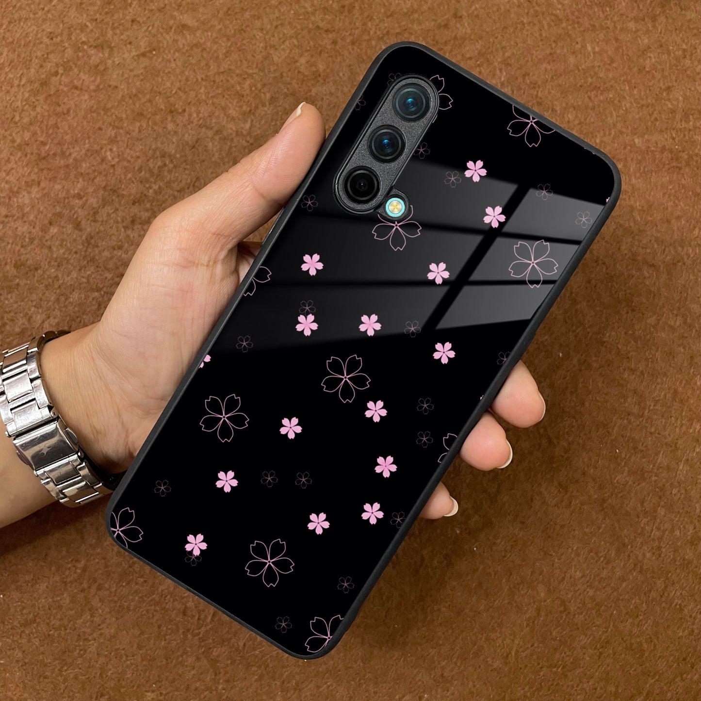 Floral Night Glass Case Cover For OnePlus ShopOnCliQ