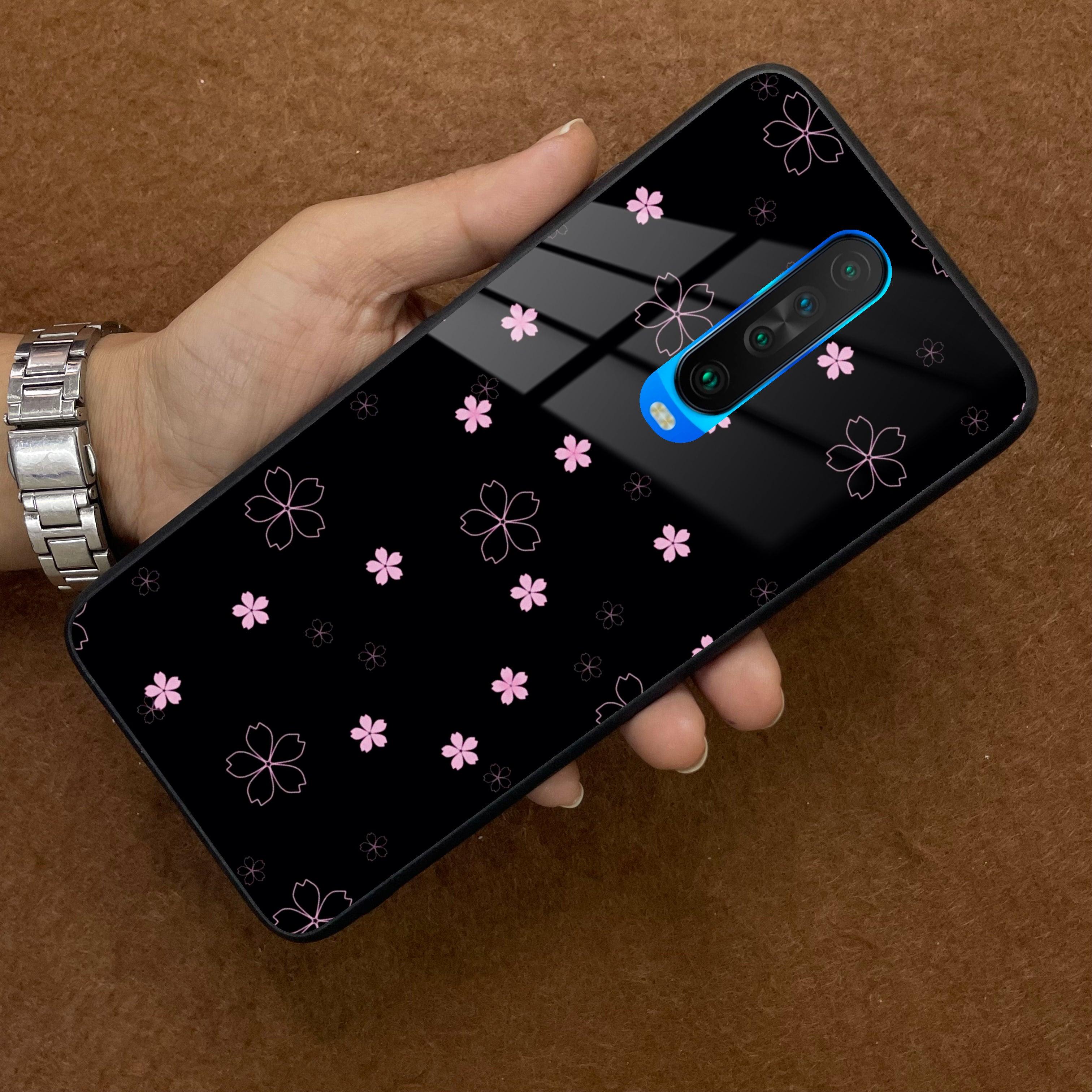 Floral Night Glass Case Cover For Poco - ShopOnCliQ