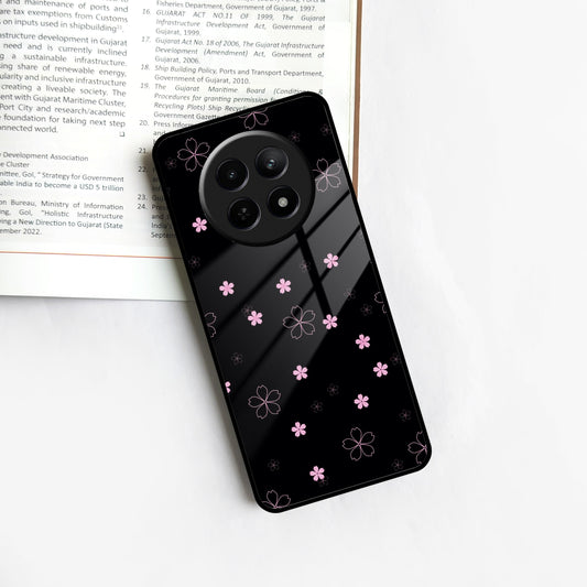 Floral Night Glass Case Cover For Realme/Narzo ShopOnCliQ