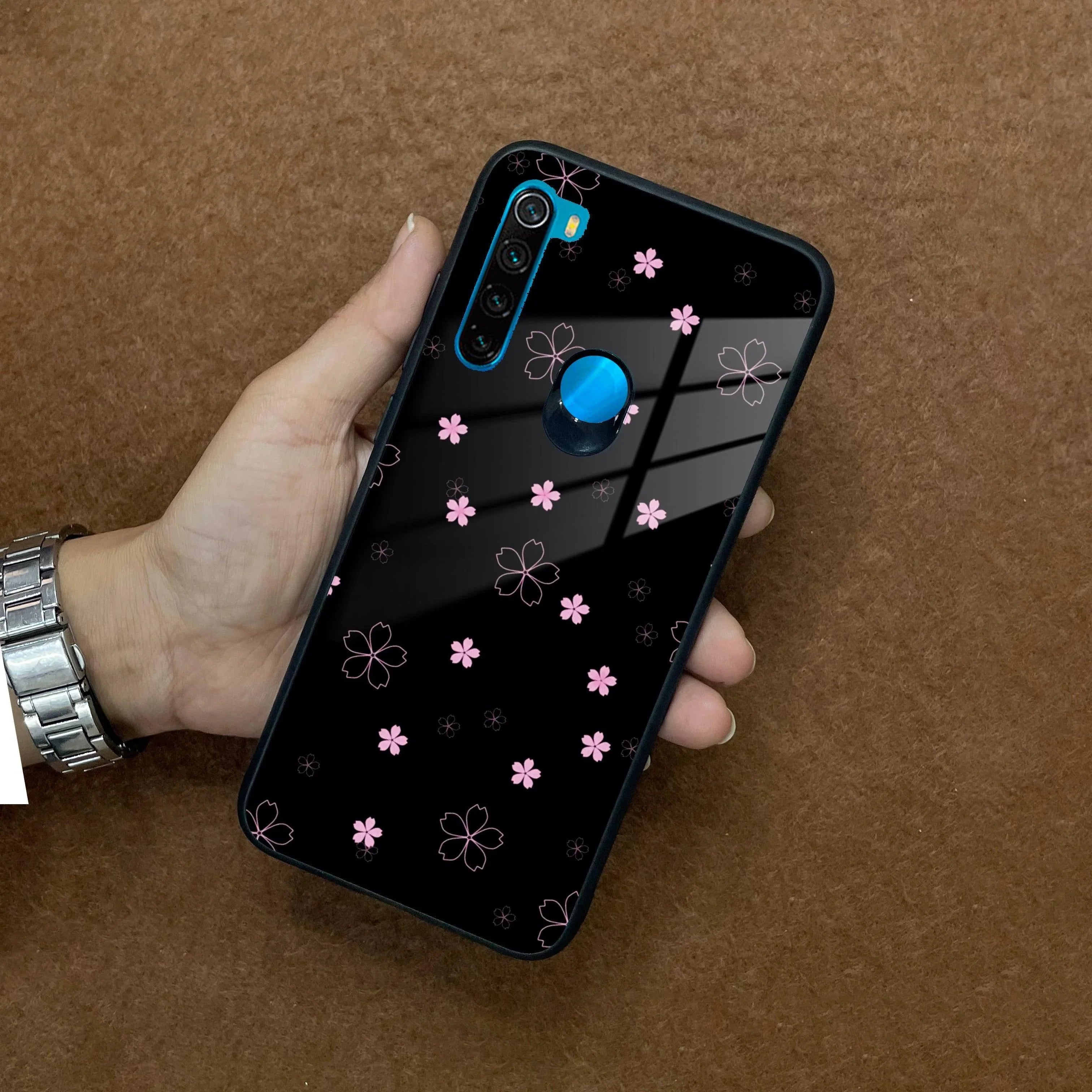 Floral Night Glass Case Cover For Redmi/Xiaomi - ShopOnCliQ