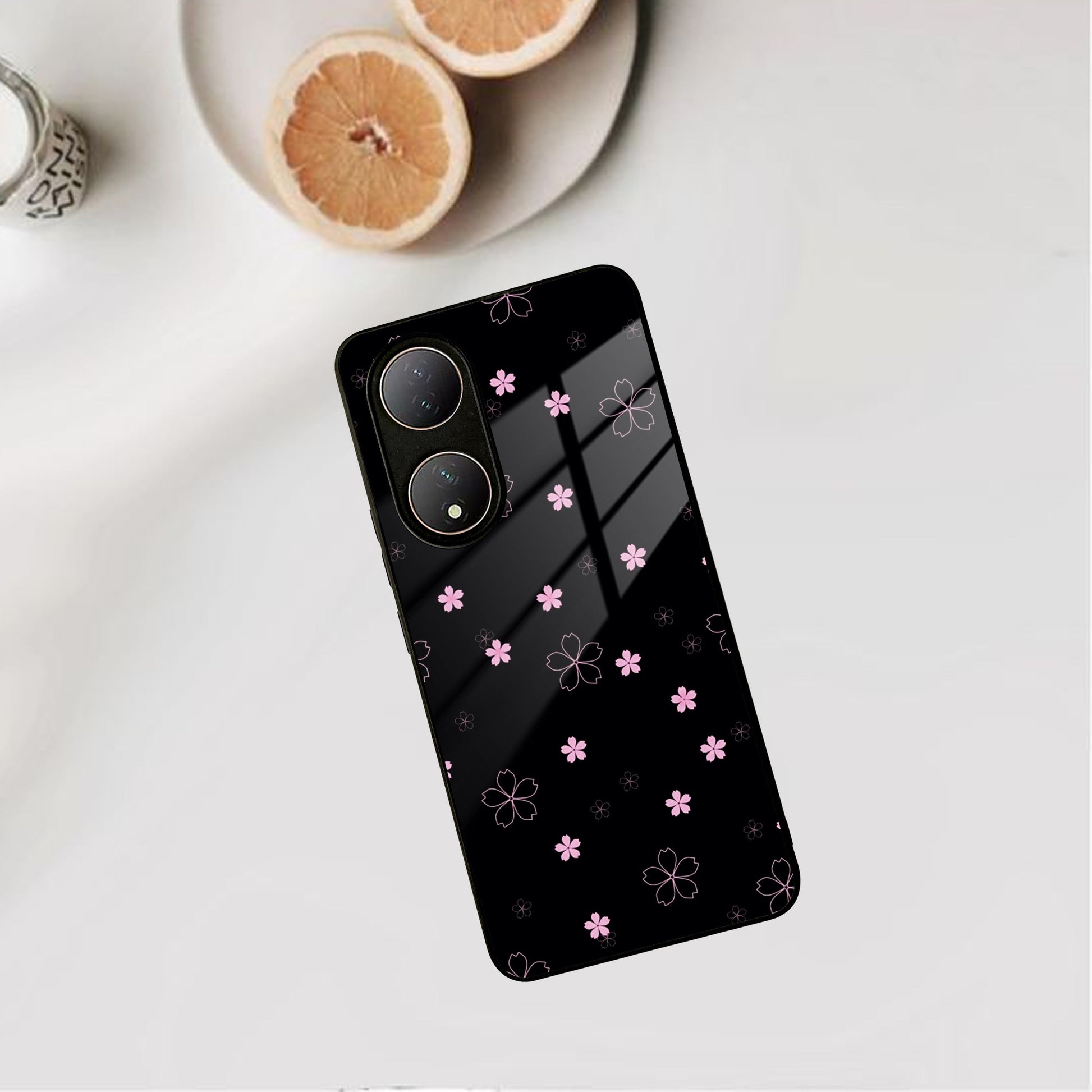 Floral Night Glass Case Cover For Vivo ShopOnCliQ