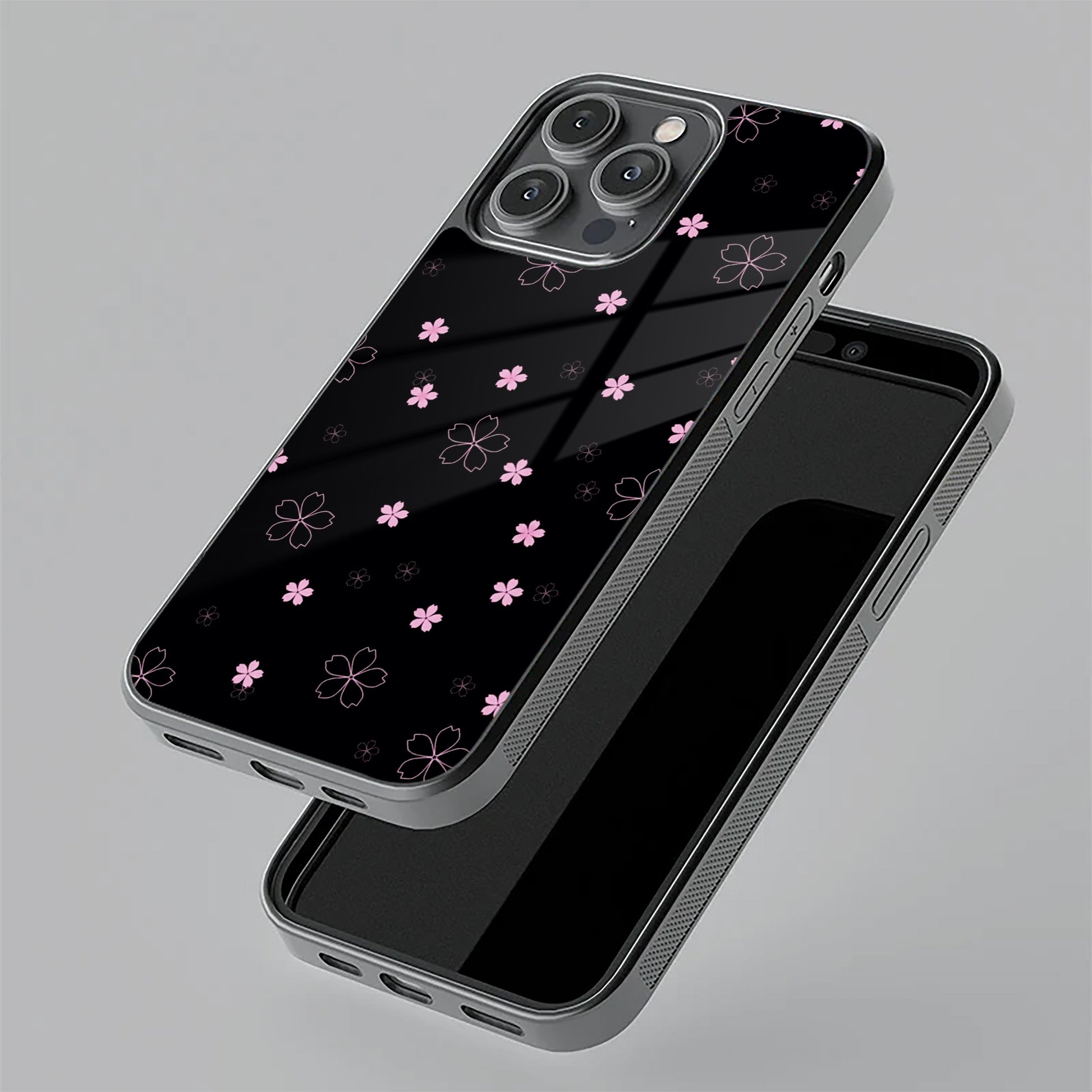 Floral Night Glass Case Cover For Vivo ShopOnCliQ