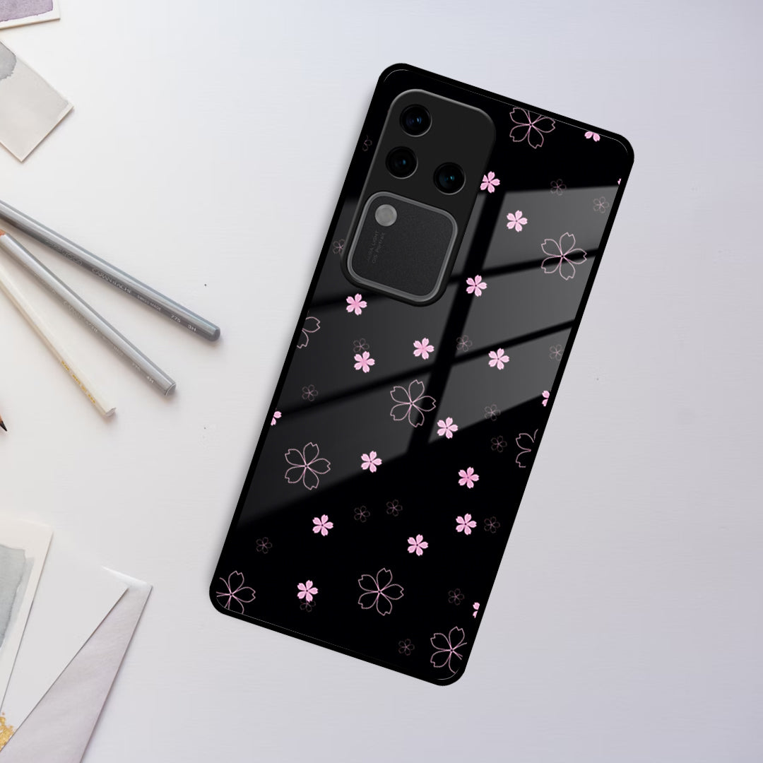 Floral Night Glass Case Cover For Vivo ShopOnCliQ