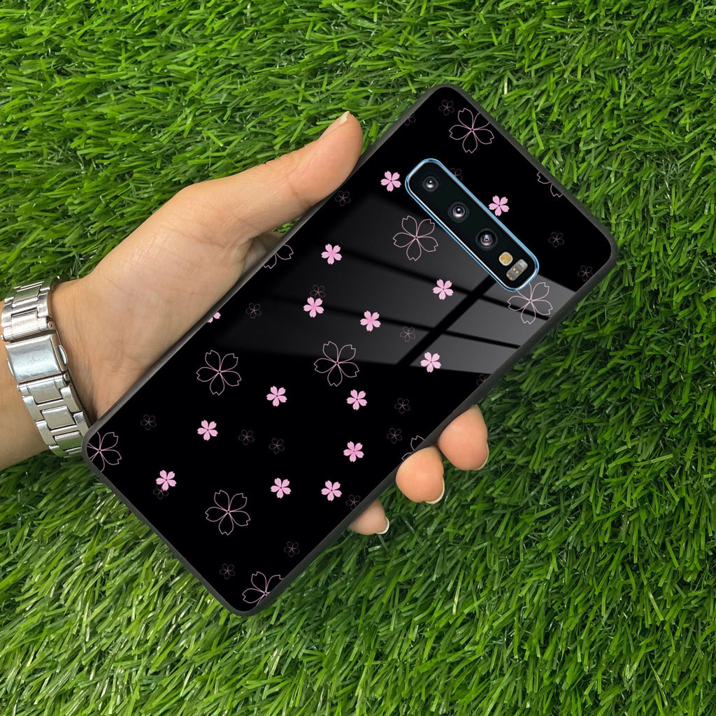 Floral Night Glass Case Cover for Samsung - ShopOnCliQ