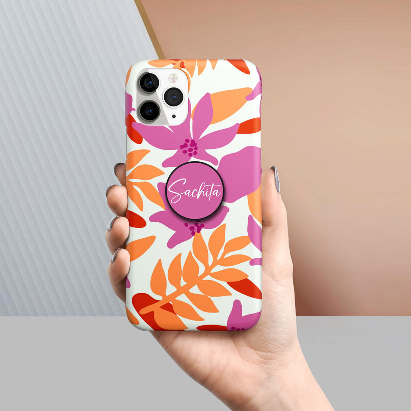 Floral Vibrant Slim Phone Case Cover For iPhone ShopOnCliQ