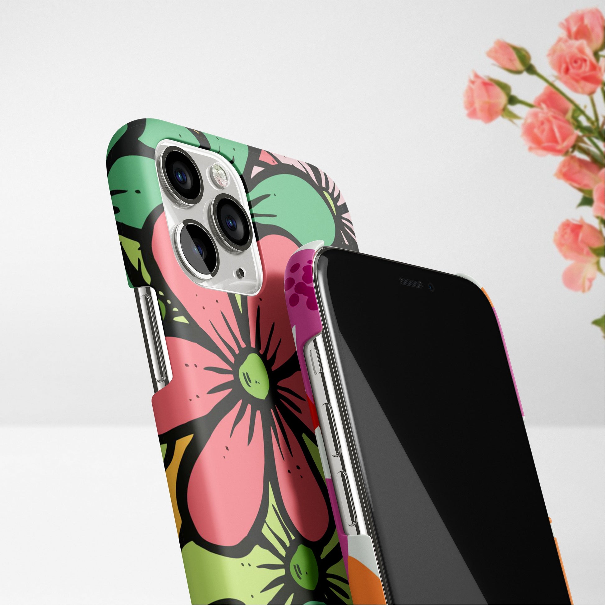 Floral Vibrant Slim Phone Case Cover ShopOnCliQ