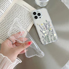Floral Bush Transparent Silicon Case For iQOO - ShopOnCliQ