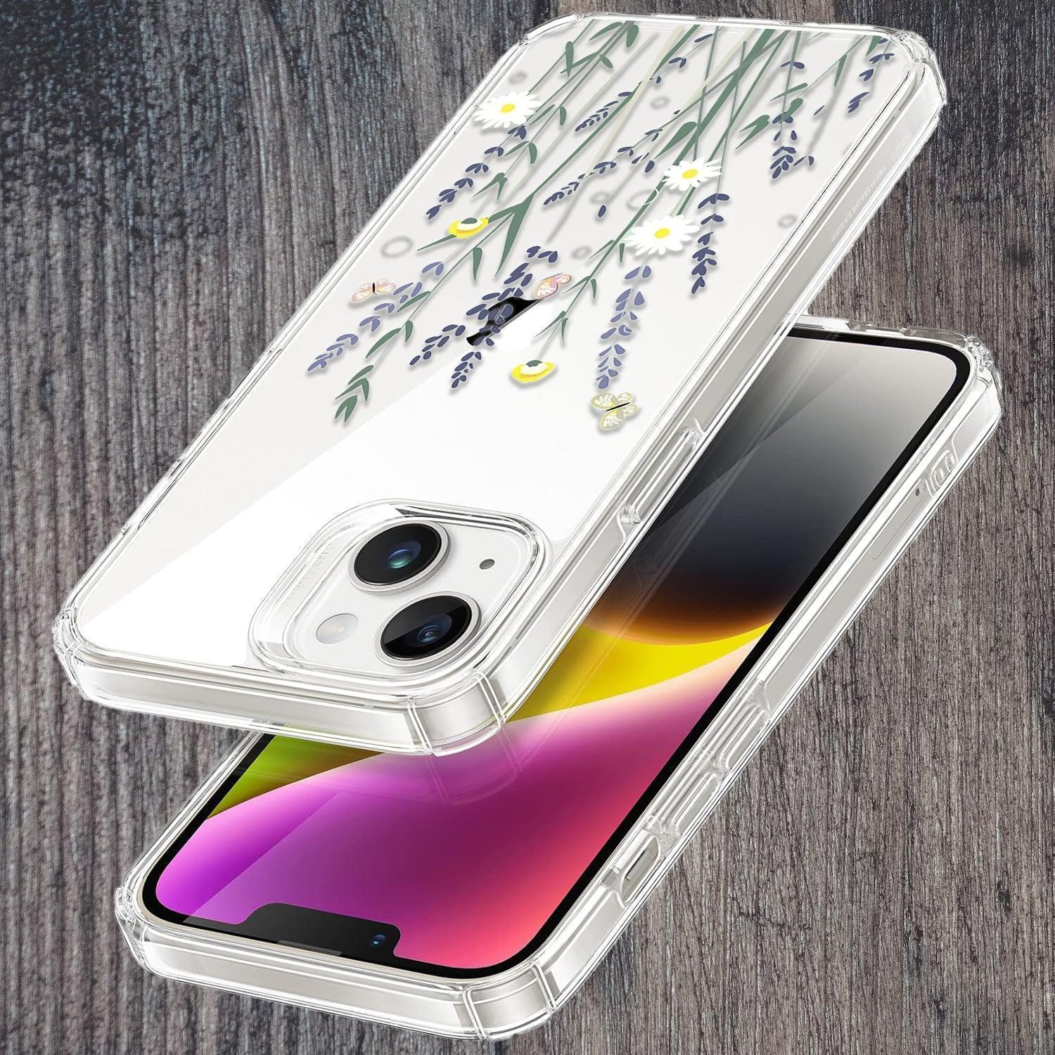 Floral Bush Transparent Silicon Case For Motorola - ShopOnCliQ
