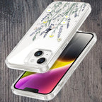 Floral Bush Transparent Silicon Case For iQOO - ShopOnCliQ