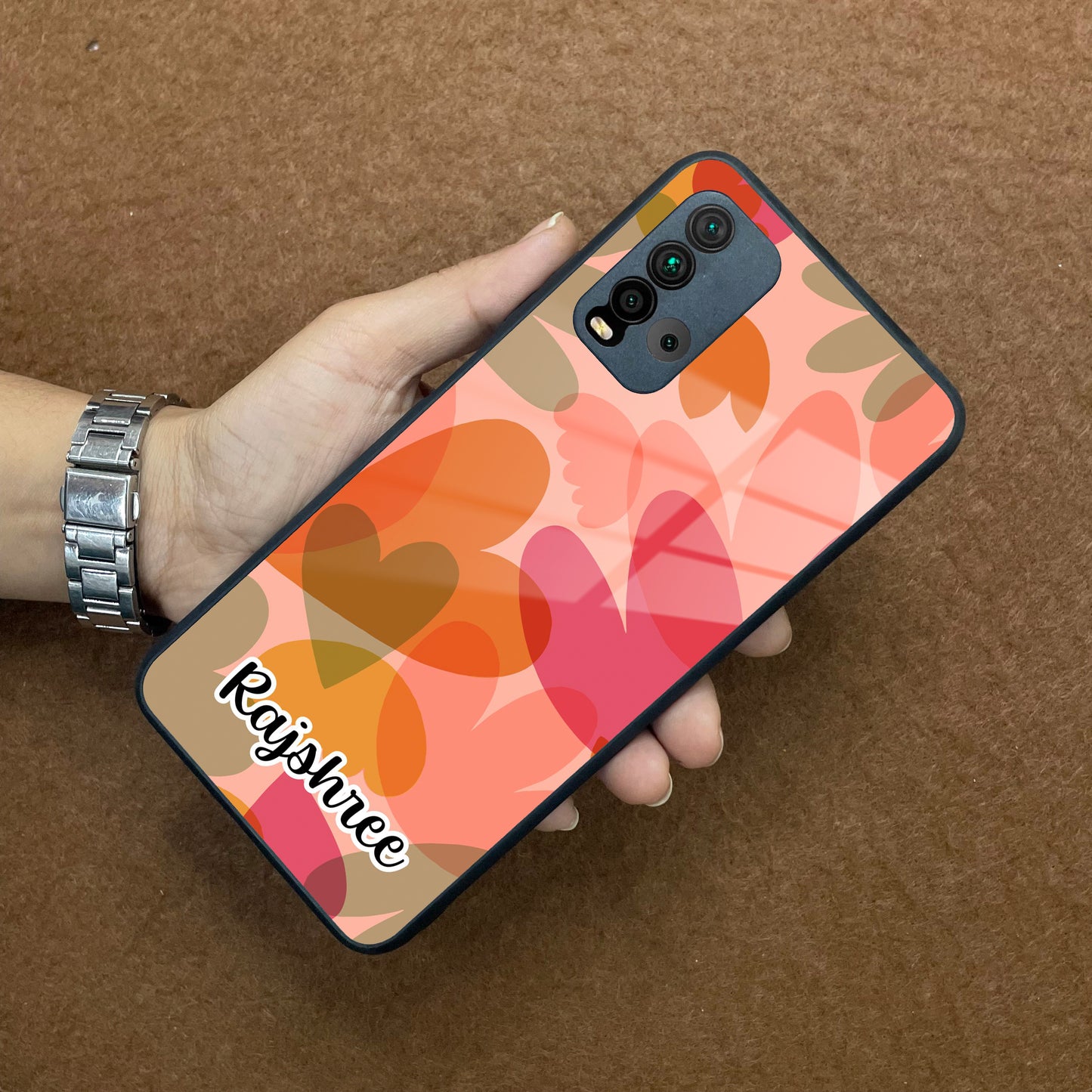 Virginia Customize Glass Case Cover For Redmi/Xiaomi