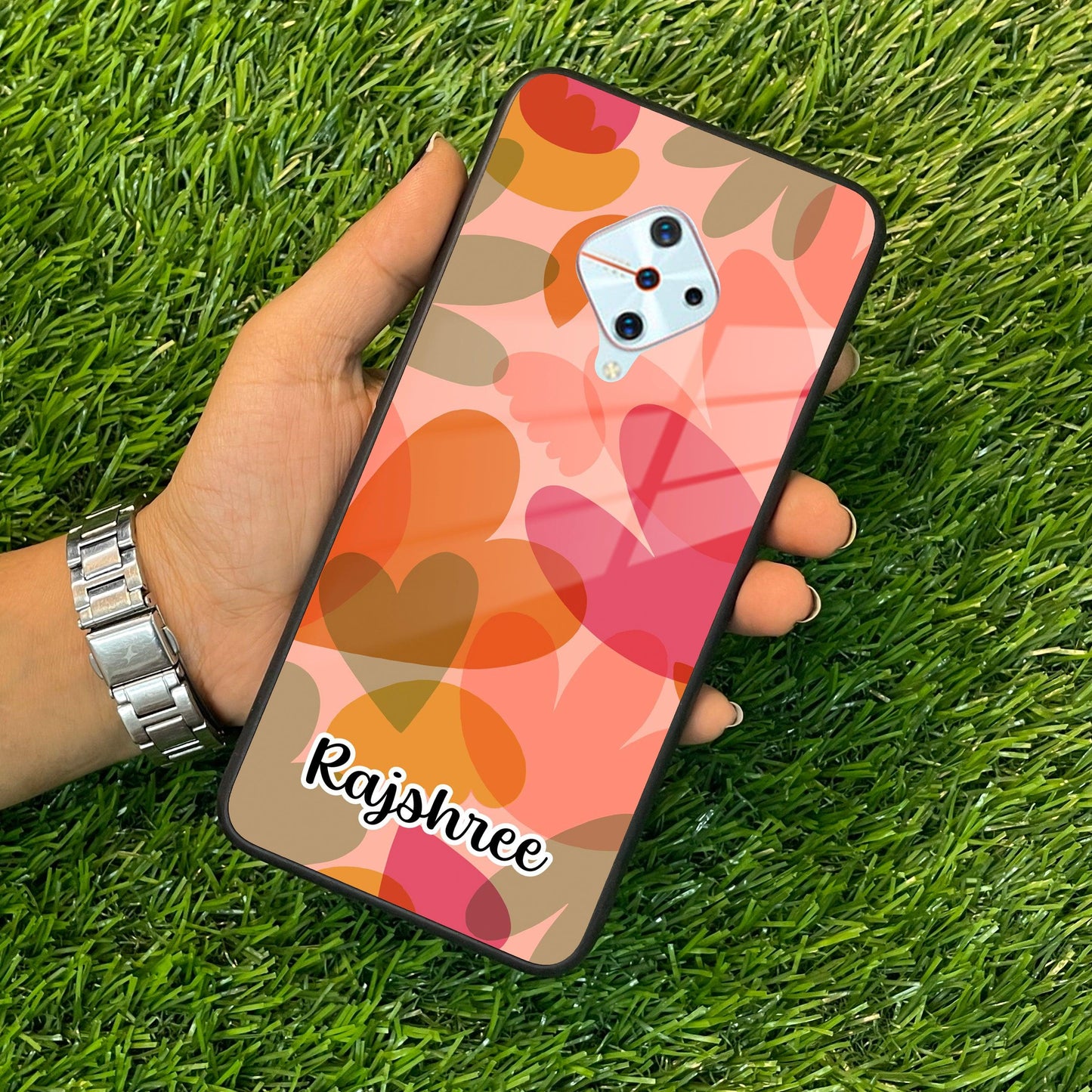 Virginia Customize Glass Case Cover For Vivo